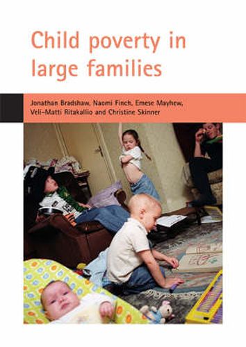 Cover image for Child poverty in large families