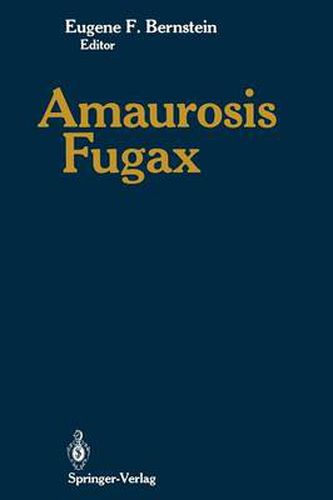 Cover image for Amaurosis Fugax
