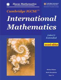 Cover image for Cambridge IGCSE International Mathematics (0607) Extended (2nd edition)