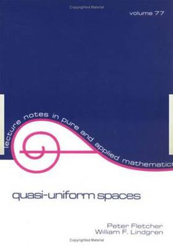 Cover image for Quasi-Uniform SPates