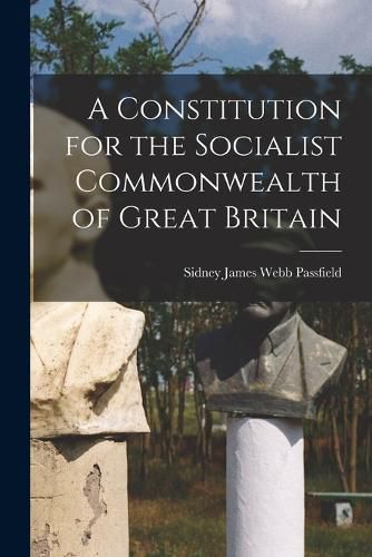 A Constitution for the Socialist Commonwealth of Great Britain