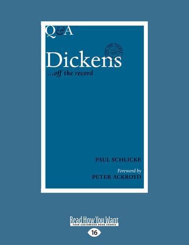 Cover image for Q&A Dickens: Off the Record