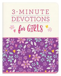 Cover image for 3-Minute Devotions for Girls