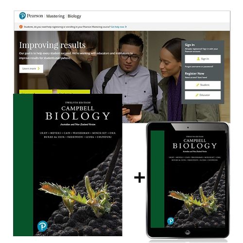 Campbell Biology, Australian and New Zealand Edition + Mastering Biology with Pearson eText
