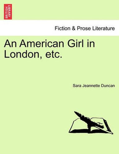 Cover image for An American Girl in London, Etc.