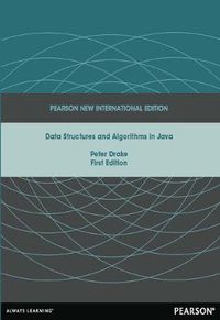 Cover image for Data Structures and Algorithms in Java: Pearson New International Edition