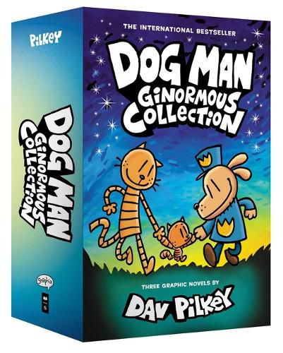 Cover image for Dog Man Ginormous Collection (Dog Man #10-12 Box Set)