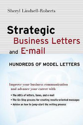 Cover image for Strategic Business Letters and E-mail