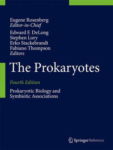 Cover image for The Prokaryotes: Prokaryotic Biology and Symbiotic Associations