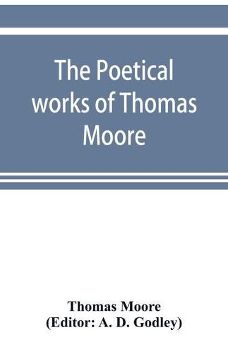 Cover image for The poetical works of Thomas Moore