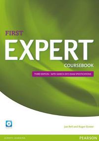 Cover image for Expert First 3rd Edition Coursebook with CD Pack