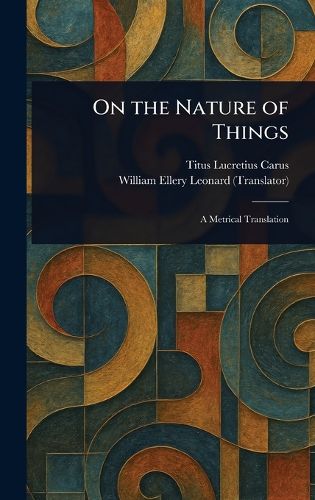 Cover image for On the Nature of Things