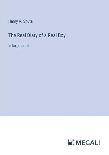 Cover image for The Real Diary of a Real Boy