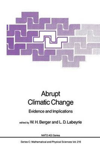 Cover image for Abrupt Climatic Change: Evidence and Implications