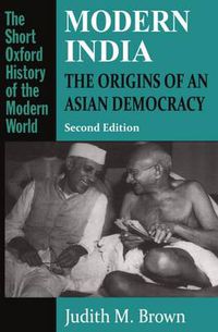 Cover image for Modern India: The Origins of an Asian Democracy