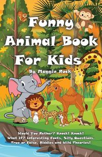 Cover image for Funny Animal Book for Kids