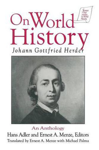 Cover image for On World History: An Anthology