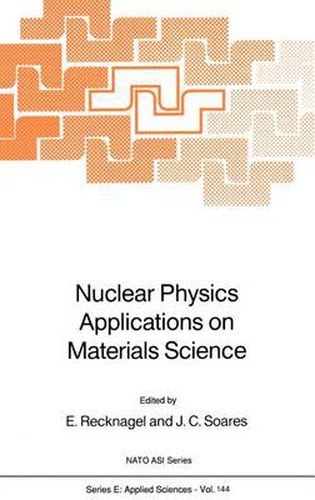 Cover image for Nuclear Physics Applications on Materials Science