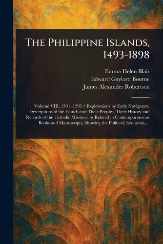 Cover image for The Philippine Islands, 1493-1898