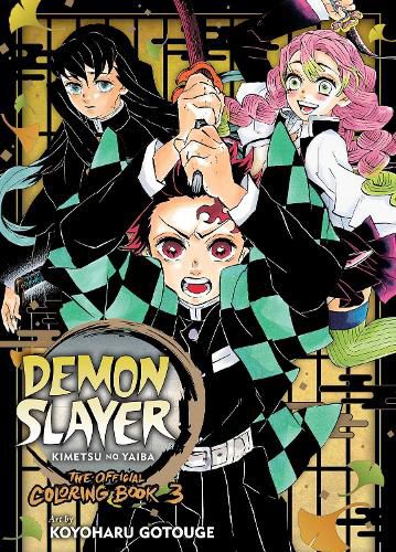 Cover image for Demon Slayer: Kimetsu no Yaiba: The Official Coloring Book 3