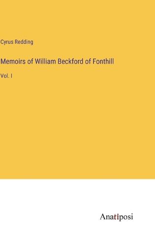 Cover image for Memoirs of William Beckford of Fonthill