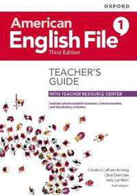 Cover image for American English File: Level 1: Teacher's Guide with Teacher Resource Center