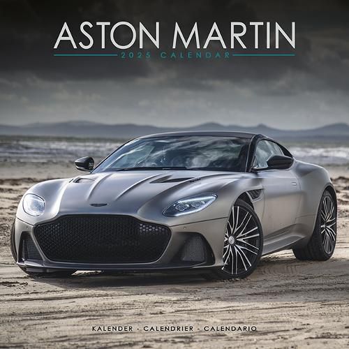 Aston Martin Calendar 2025 Square Car Wall Calendar - 16 Month