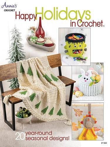 Cover image for Happy Holidays in Crochet