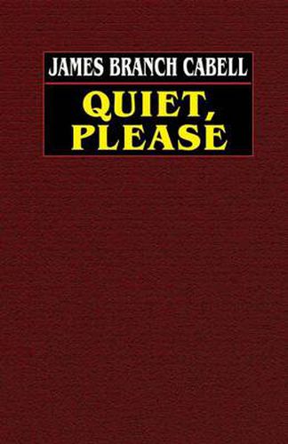 Cover image for Quiet, Please