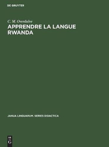 Cover image for Apprendre la langue Rwanda