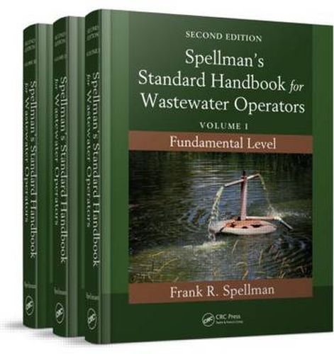 Cover image for Spellman's Standard Handbook for Wastewater Operators (3 Volume Set)