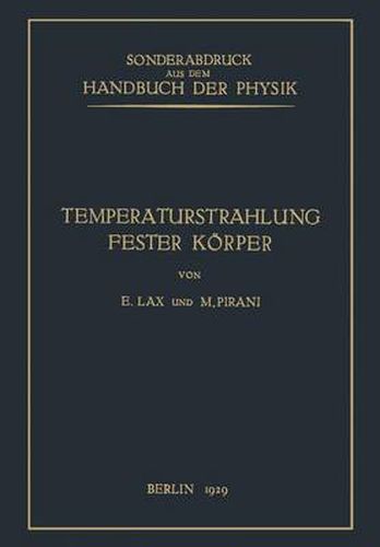 Temperaturstrahlung Fester Koerper