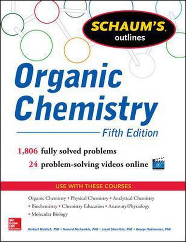 Cover image for Schaum's Outline of Organic Chemistry