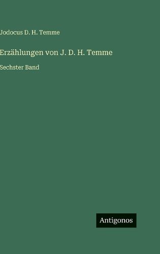 Cover image for Erzaehlungen von J. D. H. Temme