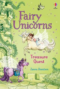 Cover image for Fairy Unicorns The Treasure Quest