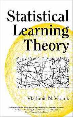 Cover image for Statistical Learning Theory