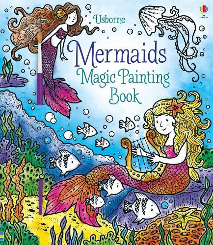 Cover image for Mermaids Magic Painting Book