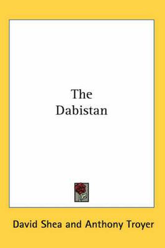 Cover image for The Dabistan