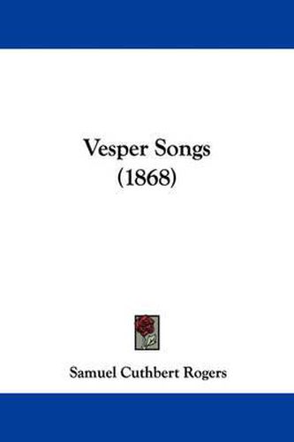 Cover image for Vesper Songs (1868)