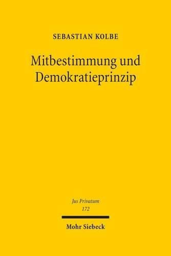 Cover image for Mitbestimmung und Demokratieprinzip