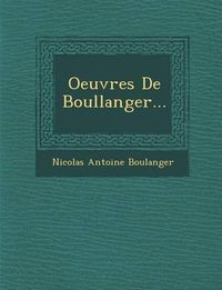 Cover image for Oeuvres de Boullanger...