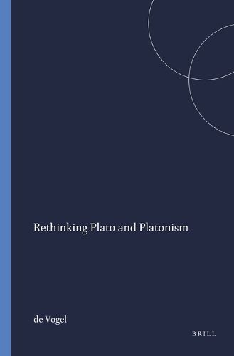 Cover image for Rethinking Plato and Platonism