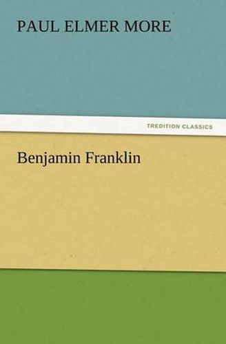 Cover image for Benjamin Franklin