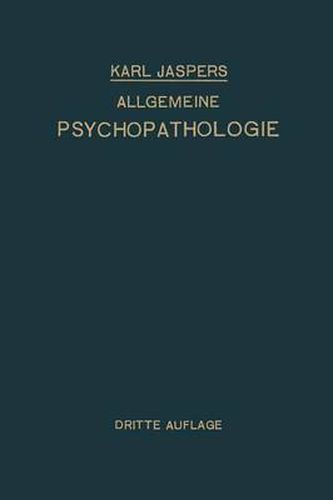 Cover image for Allgemeine Psychopathologie: Fur Studierende - AErzte Und Psychologen