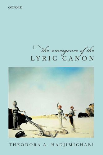 Cover image for The Emergence of the Lyric Canon