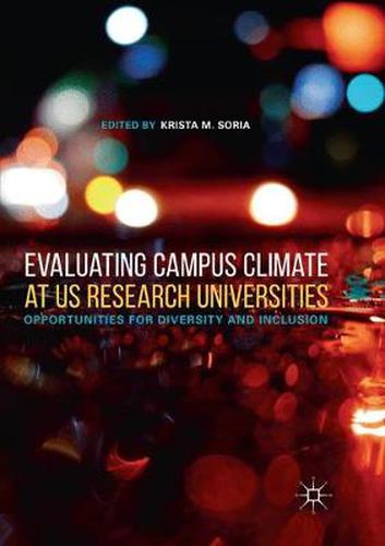 Cover image for Evaluating Campus Climate at US Research Universities: Opportunities for Diversity and Inclusion