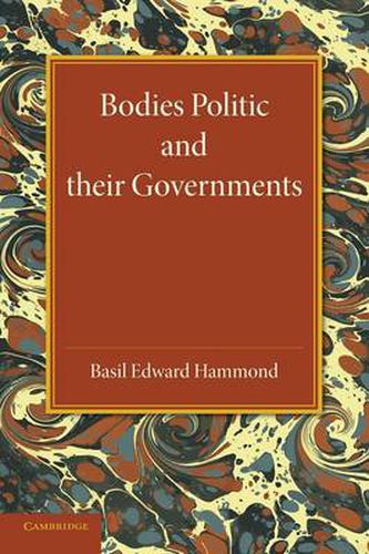 Cover image for Bodies Politic and their Governments