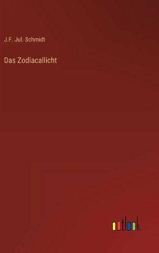 Cover image for Das Zodiacallicht