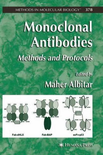 Cover image for Monoclonal Antibodies: Methods and Protocols
