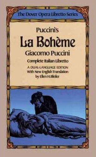 Cover image for Puccini's La Boheme (the Dover Opera Libretto Series)